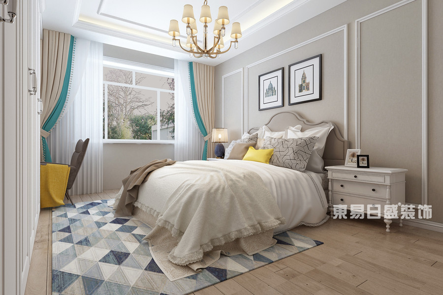 卧室是可以畅想的温柔地儿，简单的搭配创造干净的睡眠空间。