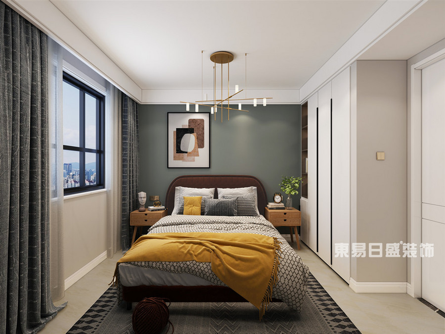 惠邦联盟新城-120平米-卧室-现代简约-装修效果图