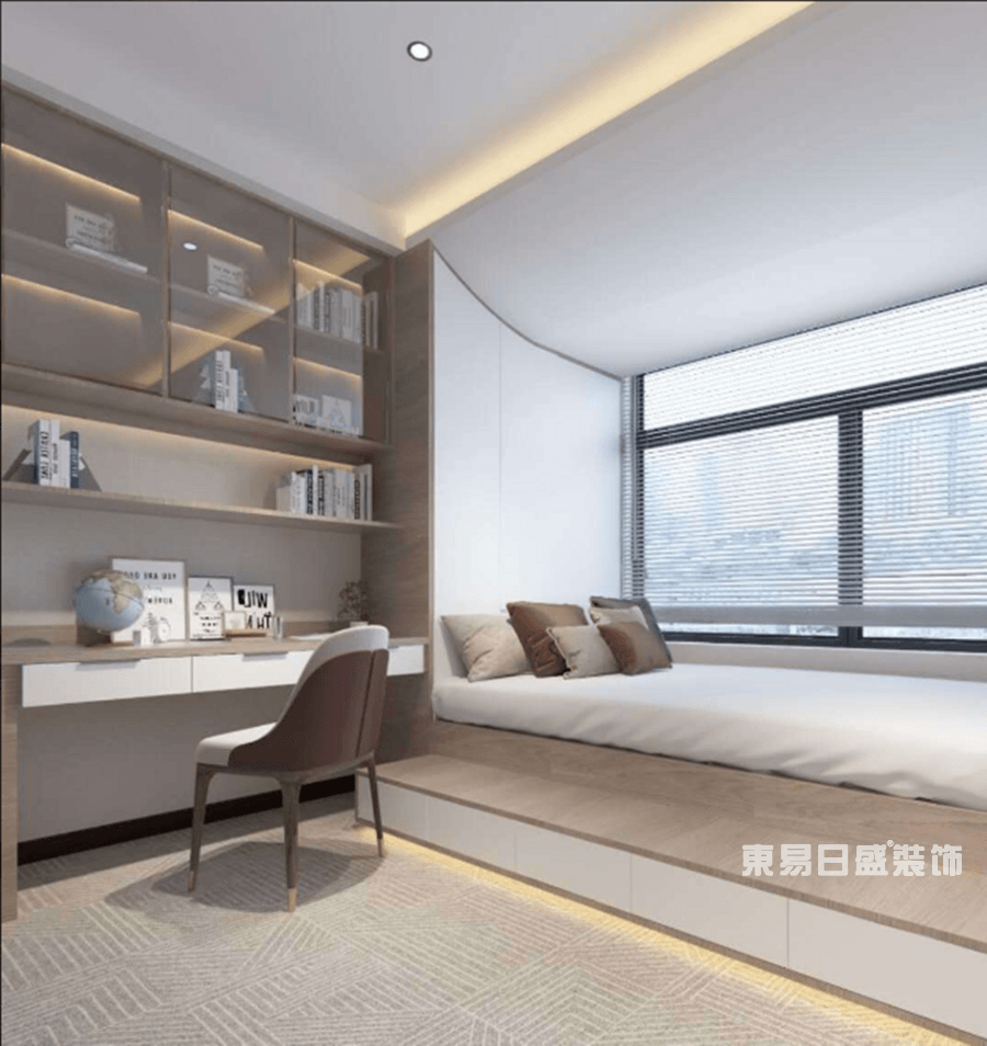 碧桂园-265平米-卧室-现代简约-装修效果图