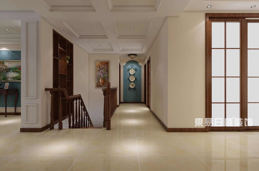 书苑府邸复式263平米-现代简约风格-复式楼梯装修效果图