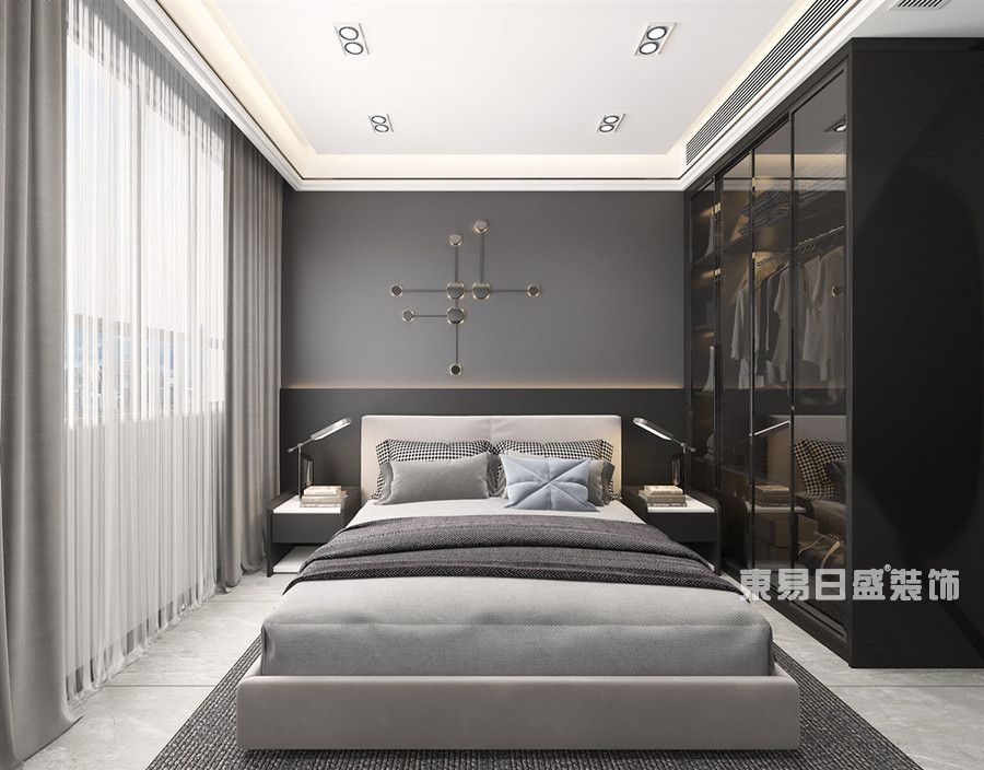 建业世和府-136平米-卧室-现代轻奢-装修效果图