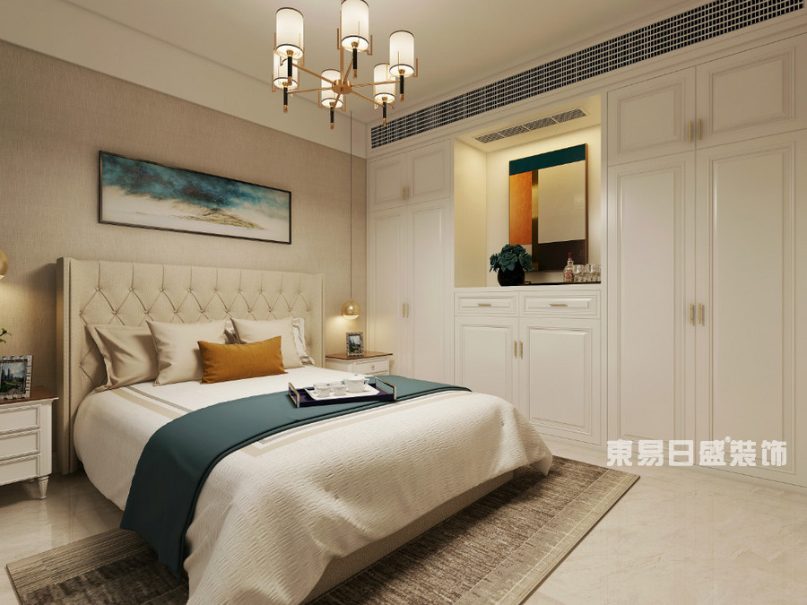 天中国际-120平米-卧室-现代轻奢-装修效果图