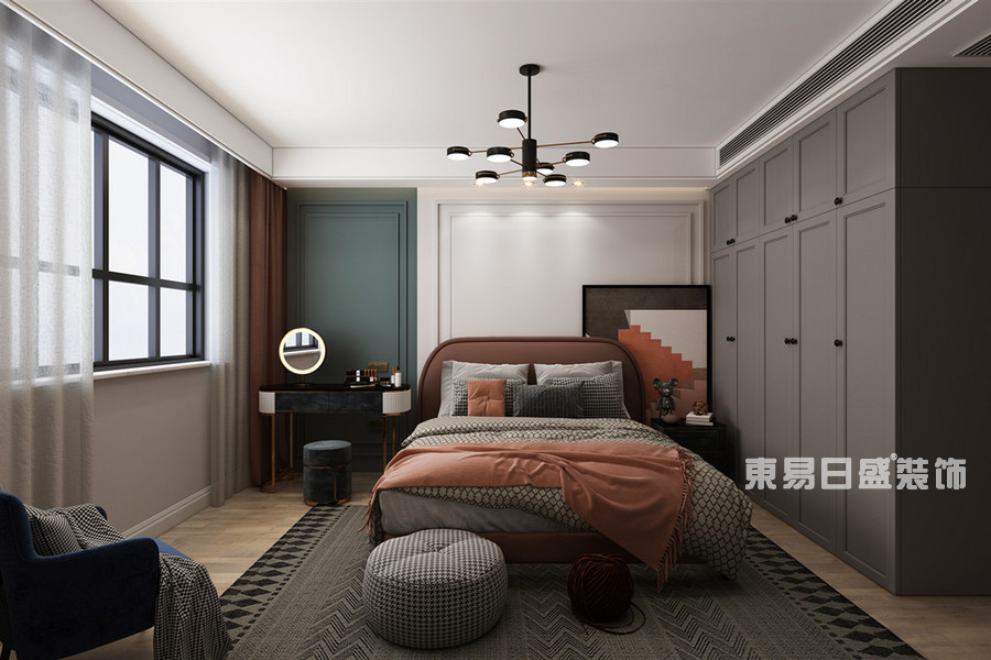 确山香山一品-136平米-卧室-现代简约-装修效果图
