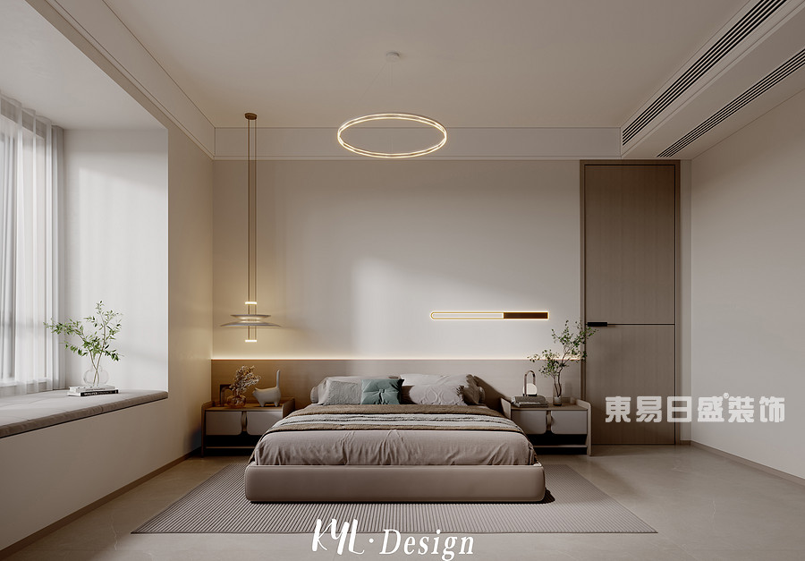 世和府-122平米-卧室-现代简约-装修效果图