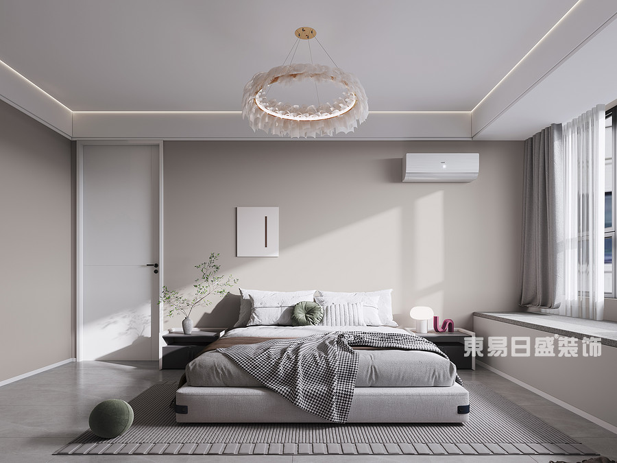 世和府-136平米-卧室-现代简约-装修效果图